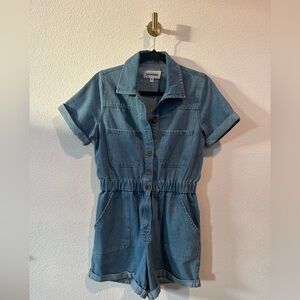 Vigoss Blue Denim Jumpsuit